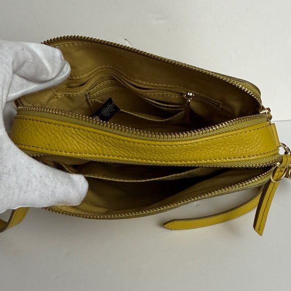 Fossil Mustard Crossbody Bag - Picture 4 of 11